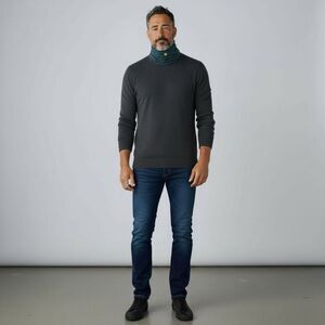 Fjällräven Bergtagen Merino Wool Neck Warmer Gaiter in Mountain Blue , NWT